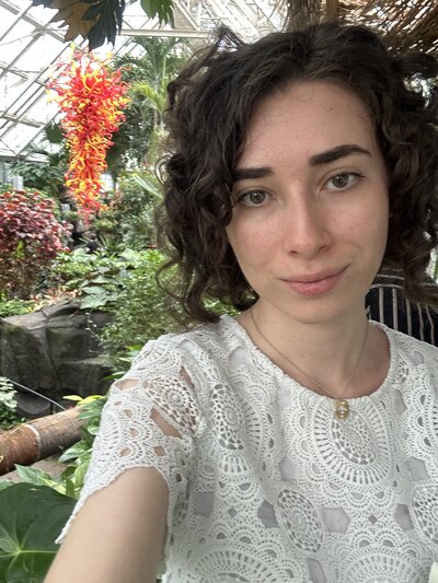 A selfie of Amanda Feltz, a Fort Myers photographer, visiting Columbus Ohio