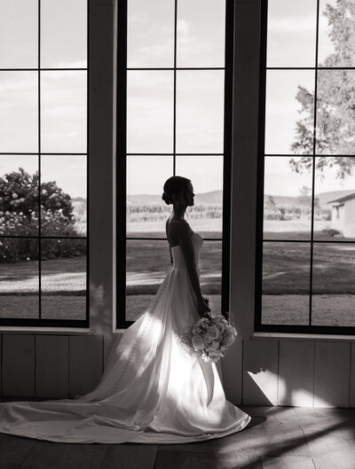 Bride and Groom on Pier
