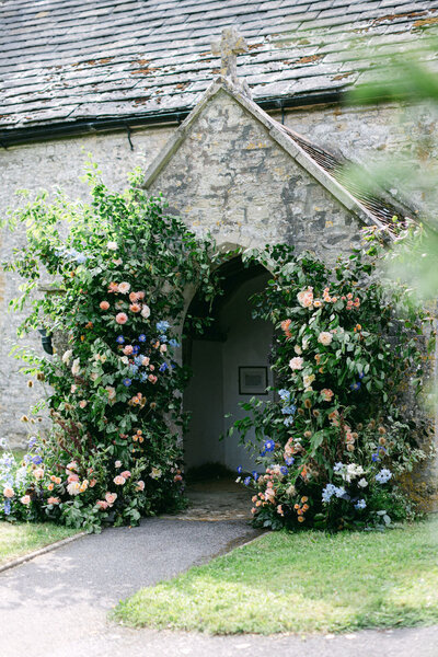 dorset wedding arch