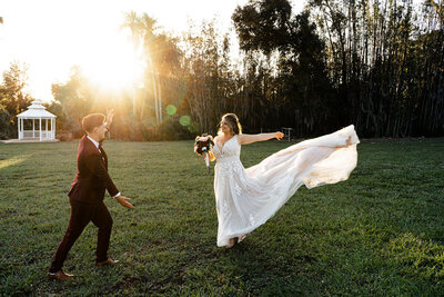 Candid Photography in Crested Butte Summer Wildflower Western Elopement
