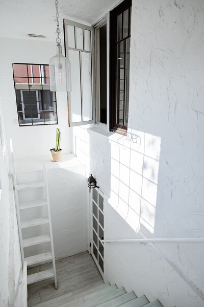stairway at Studio Soul Hair salon