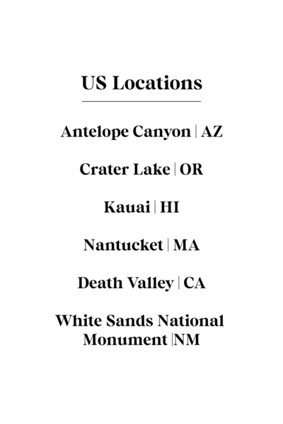 places in the united states i'd love to photograph