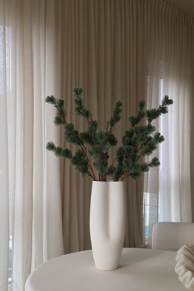 Frosted cliff kunsttak sfeer