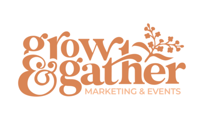 Grow and Gather Agency Primary Logo Orange