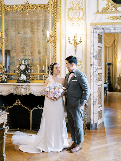Bride and groom wedding photography.