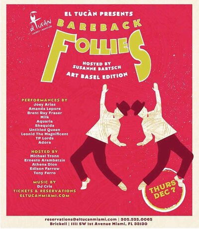 Brent Ray Fraser Performs at Bartschland El Tucan Miami Follies Promo - 01