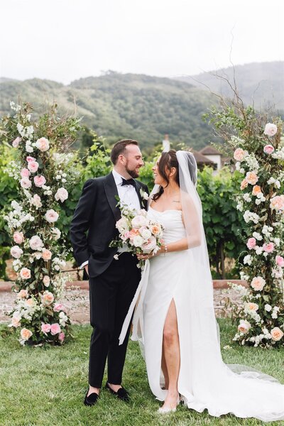 Folktale Winery wedding in Carmel Valley.