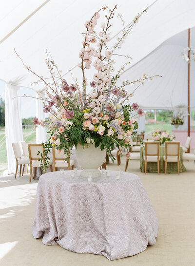 Wedding Ceremony Set Up at Kiawah Island South Carolina