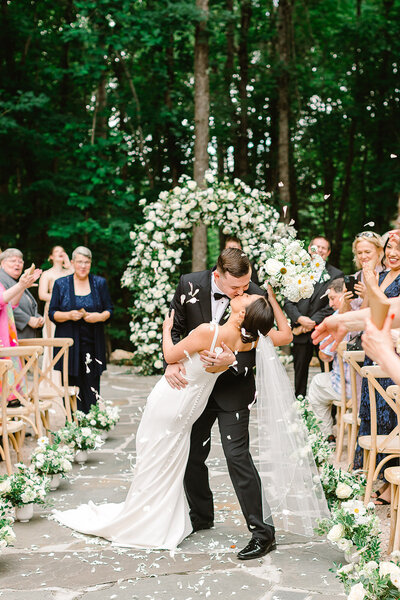 summer wedding ceremony