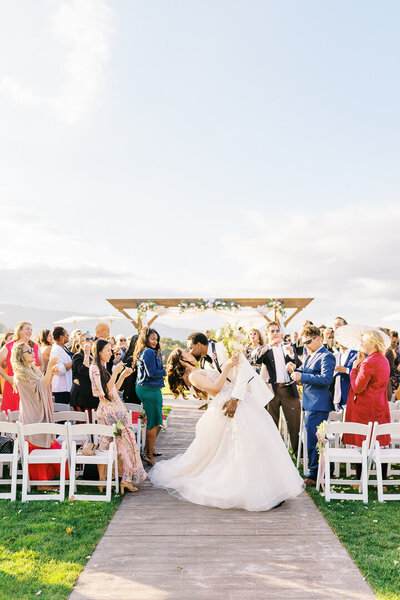 Vanessa Montano Photography captures intimate wedding portraits in a coastal setting — San Francisco Wedding Photographer specializing in luxury, editorial style.