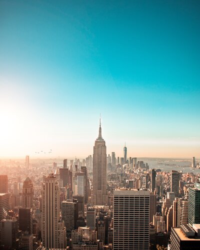 NYC BLUE GRADIENT