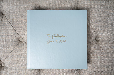 Wedding album from wedding at Molly Pitcher Inn in Red Bank, NJ