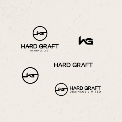 Hard Graft Drainage brand design and website design