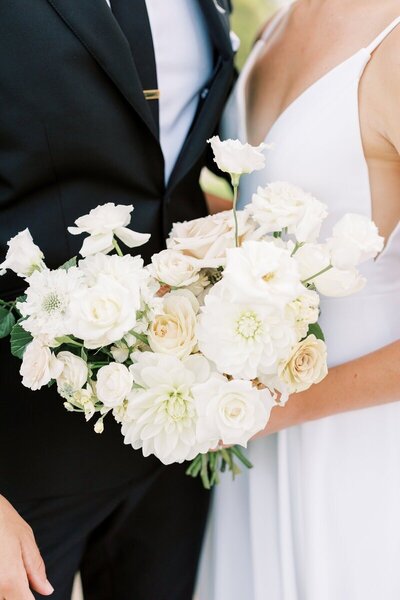 Bride and Groom in Wisconsin Wedding - Taken by Emily Barbara Wisconsin Wedding Photographer
