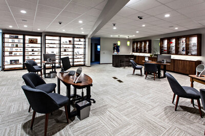 Hendersonville Eye Care offices built by Cooper Construction