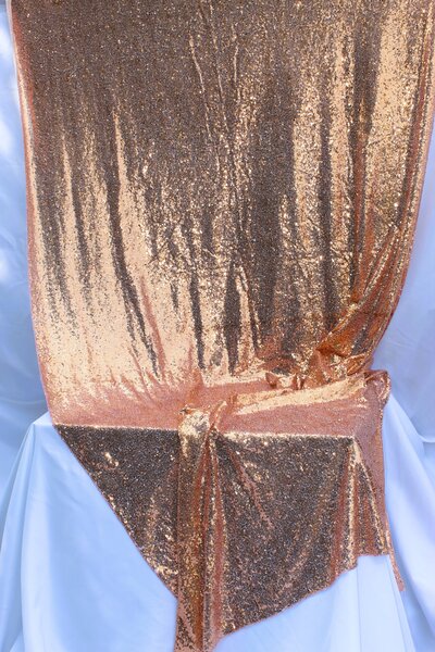 rose gold bak drop piece