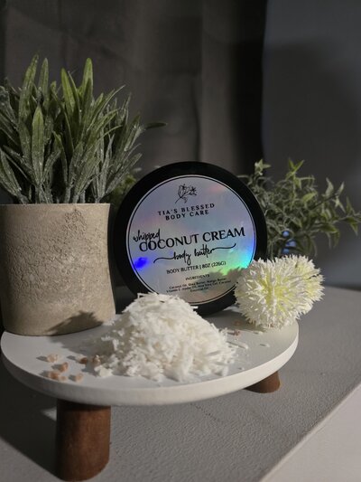 Coconut Cream Body Butter | Tia's Blessed Body Care