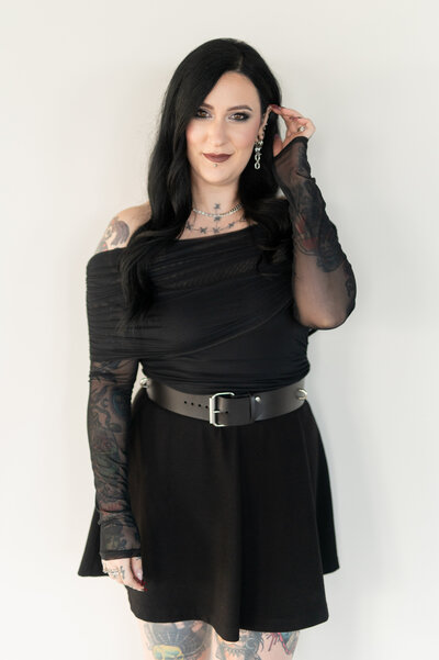 Steph at The Red Stiletto Hair Artistry