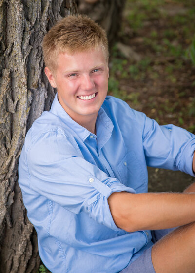 Clay_023 Senior photos boy on Keuka Lake