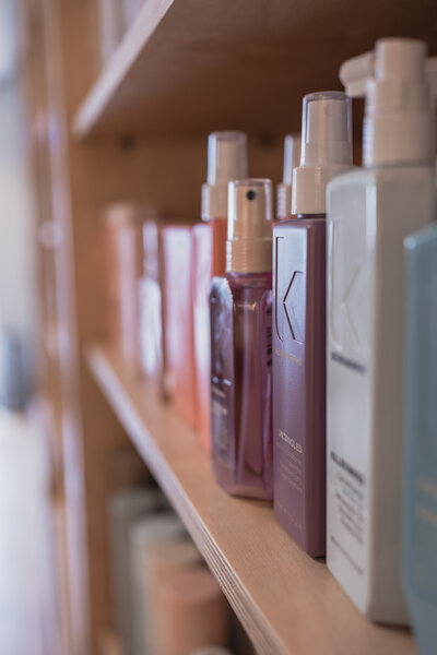 photo of kevin murphy hair products on shelf