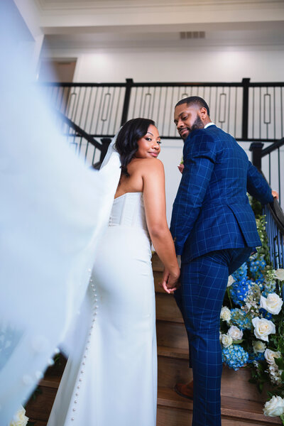 Engagement pose showing off ring taken by Dallas Wedding Photographer Jameson Ray