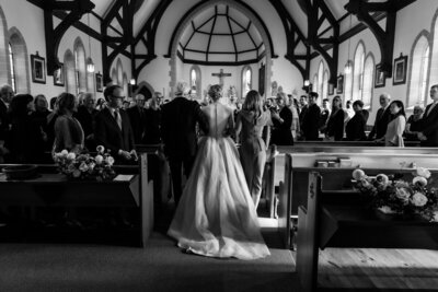Chapel Wedding Ceremony in Markdale