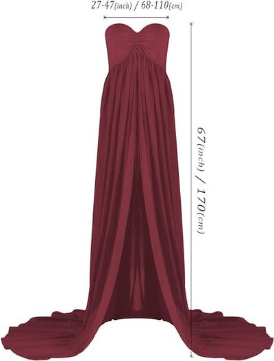 Sleeveless Open Front Gown