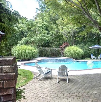 DRL Home Staging New Jersey Backyard and Pool