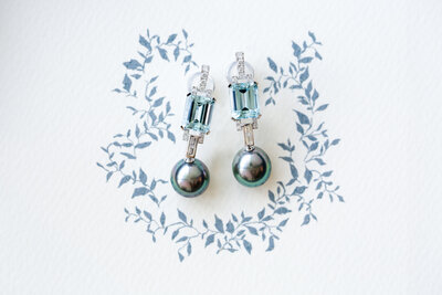 Bride Jewelry Wedding earrings Fine Art Details