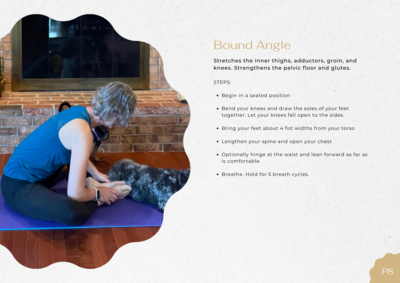 thumbnail of page of free guide, 5  Essential Yoga Poses to Prevent Knee Pain