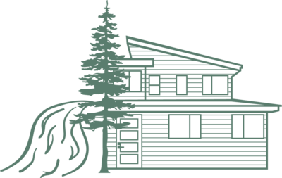Sandy River Getaway Submark Logo