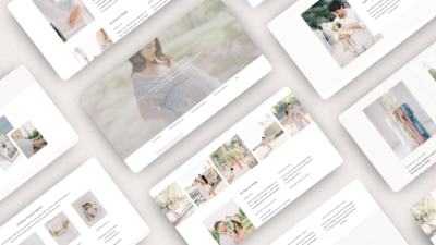 Showit proposal guide template for creatives.