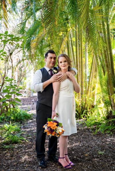 Intimate garden weddings and elopements in Florida
