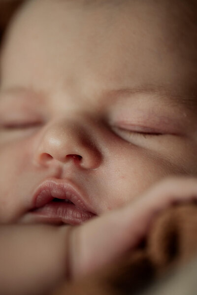 Newborn footshoot thuis Photo by Patricia