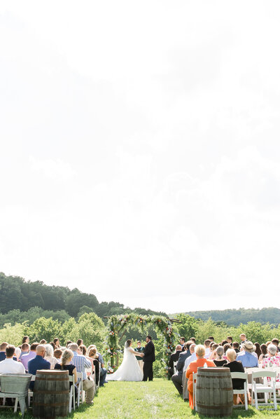 Emerald and gold styled shoot with bride in velvet green dress at Rivercrest Farm photographed by akron ohio wedding photographer