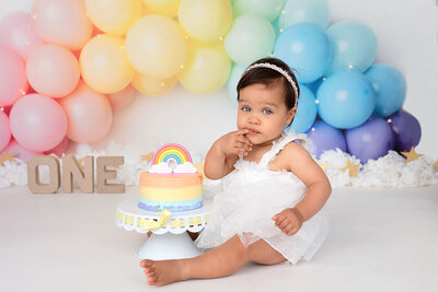 cakesmash fotoshoot in de studio Zaanstad