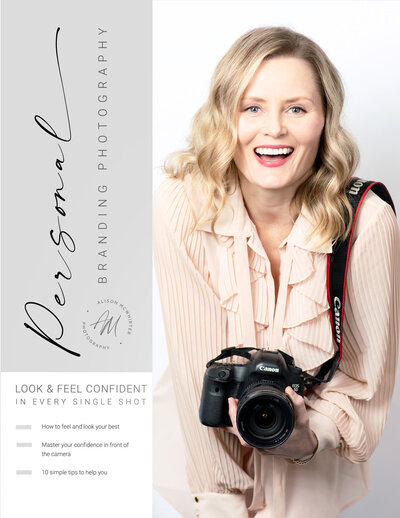 Cover of free guide: Personal Branding Photography Must Have Images by Alison McWhirter Photography