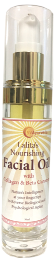Lalita’s Face Oil with Collagen and Beta Carotene
