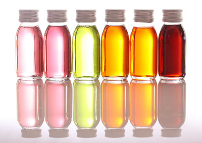 coloured bottles 1