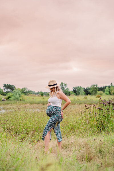 eau claire maternity session