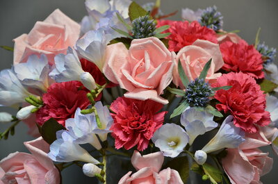 Wedding bouquet recreation