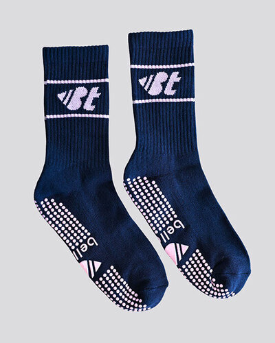 bellaTec_Socks_Navy-Pink 00