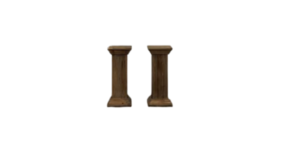 columns - wood