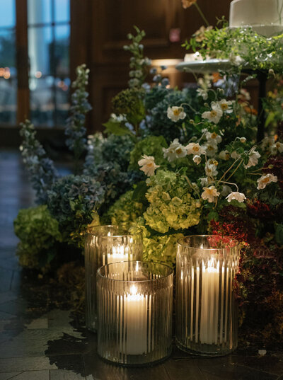 Flowers and Candles | Nicole Chapman Design