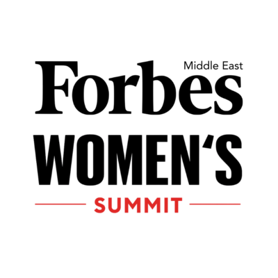 Logo FORBES WOMEN SUMMIT black and red