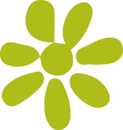 joye flower in lime green