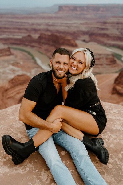 Moab utah engagement session