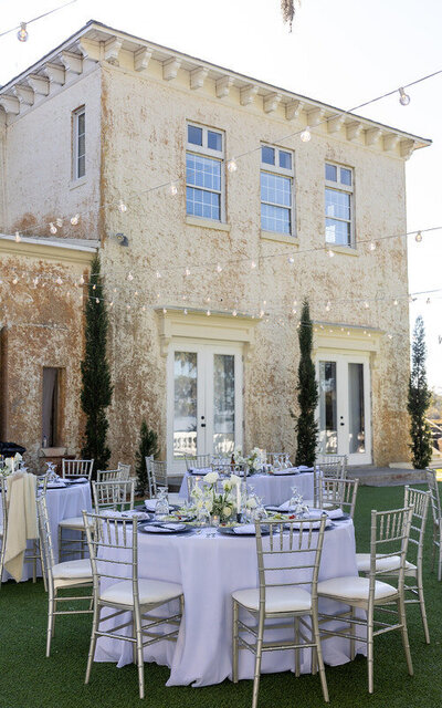 Event photography at an Italian villa in St Augustine FL