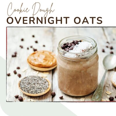 Cookie Dough overnight oats