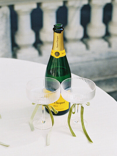 Champagne toast